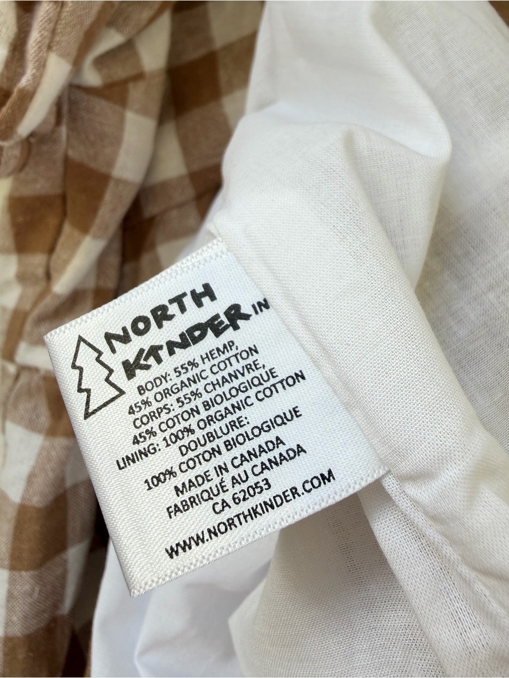 North Kinder Gingham Jilly Dress Size XL - Picture 8 of 12